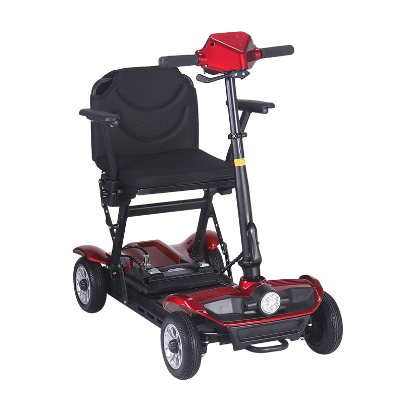 4-колесный складной электрический самокат из алюминиевого сплава (7)