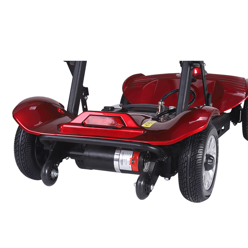 4-колесный складной электрический самокат из алюминиевого сплава (6)